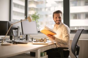 guy studying